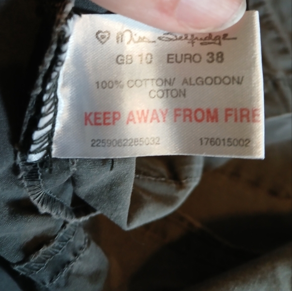 Vintage y2k olive green cargo mini dress - Picture 9 of 10